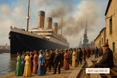 Khi AI tái hiện chân thực đêm tiệc cuối cùng trên tàu Titanic: Sự xa hoa tột cùng che mờ mọi hiểm họa