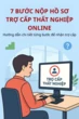 Infographic: Chi tiết các bước nộp hồ sơ trợ cấp thất nghiệp online, ai cũng nên biết tránh mất thời gian
