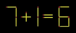 Bài toán "Làm cách nào để 7 + 1 = 6?": Đáp án không hề khó nhưng vẫn khiến nhiều học sinh giỏi chịu thua