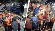 Bức tường bất ngờ đổ sập, 8 người tử vong