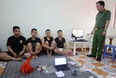 Bắt Hứa Văn Hội và 3 đồng phạm lừa đảo bằng "công nghệ" từ Campuchia