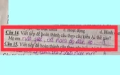 Bài tiếng Việt yêu cầu tả "Ai thế nào", học sinh tiểu học bốc trúng đề về "Mẹ" liền ngoáy vài chữ khiến phụ huynh sốc: Con với cái!