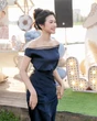 Doãn Hải My khoe dáng "mình hạc xương mai", thừa hưởng xuất sắc "mã gen đỉnh chóp" của mẹ vợ hot nhất làng bóng đá