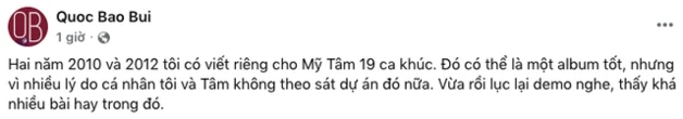 19 bài hát không bao giờ được ra mắt của Mỹ Tâm tiết lộ quan hệ bí ẩn với ân nhân làm nên sự nghiệp