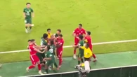 Clip: Màn ẩu đả của cầu thủ CLB CAHN và đội bóng Trung Quốc, đối diện án phạt từ AFC