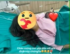 Vợ Hồ Văn Cường sinh em bé