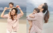 Á hậu Hoàng My đưa con gái về Việt Nam, ái nữ xinh như thiên thần gây sốt mạng