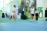 Mâu Thủy và chồng xuất sắc giành giải phụ Trendy Couple tại Fancy Pickleball #withGalaxy