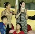 Viral khoảnh khắc Chu Thanh Huyền mếu máo ăn mừng khi Quang Hải ghi bàn