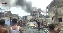 Hỏa hoạn lớn thiêu rụi hàng trăm ngôi nhà tại Philippines