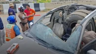 Đang lái chiếc SUV, nam y tá bỗng gặp tai họa 'từ trên trời rơi xuống', nhìn hiện trường ai cũng sợ hãi
