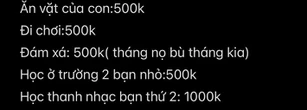 Bà mẹ Hải Phòng liệt kê tiền học của 3 con, cư dân mạng choáng: "Một tháng chỉ bằng tôi uống 5 ly trà sữa!"