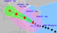 Bão số 10 Bualoi giật cấp 14, "quần thảo" từ Thanh Hóa - Bắc Hà Tĩnh trong 6-8 giờ