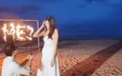 Á hậu Việt được bạn trai doanh nhân cầu hôn, trước khi gật đầu còn hỏi 1 câu khó lường