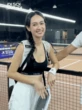 "Tóm dính" doanh nhân Đức Phạm dính như sam bên một Á hậu Vbiz trên sân pickleball