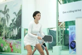 Dàn sao siêu đỉnh tại Fancy Pickleball: Mâu Thuỷ - Hồng Hạnh thi đấu bùng nổ, hội trai xinh gái đẹp vừa slay vừa đánh hay!
