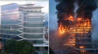 Khách sạn 5 sao Hilton bị thiêu trụi trong biểu tình đẫm máu ở Nepal