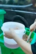 Phát hiện nhân viên quán lẩu múc dầu ăn từ thùng rác, chủ quán khẳng định để bán chứ không dùng nấu ăn