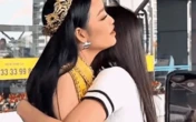Hoa hậu Yến Nhi rơi vương miện khi vừa lên đường chinh chiến Miss Grand