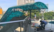 Hanoi Metro khẩn cấp sửa các hạng mục hư hỏng trên tuyến Cát Linh - Hà Đông