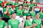 Các cổ động viên của Herbalife Việt Nam góp phần truyền cảm hứng và niềm tin cho những cô gái vàng của Bóng đá Việt Nam