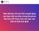 Nóng: Mỹ Tâm đã có chia sẻ đầu tiên sau khi học trò cũ ở The Voice gây sốc kể chuyện bị "triệt đường sống"