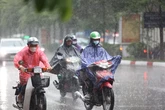 Từ chiều nay, mưa mở rộng ra đồng bằng Bắc Bộ, Bắc Trung Bộ