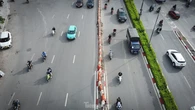 Nhếch nhác những dải phân cách mềm ở Hà Nội
