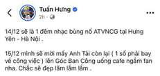 Chuyện gì đã xảy ra tại góc ban công nhà Tuấn Hưng tối nay?