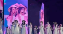 Concert Em Xinh Say Hi ở Mỹ Đình: Miu Lê đứng im như tượng, mãi mới chịu hát