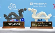 Chiêm ngưỡng cúp Rồng vô địch của PPA Tour Asia Vietnam Cup 2025: Độc đáo, nhìn là nhớ ngay đến Đà Nẵng