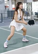 Em Kim vén váy tập Pickleball 7 ngày/tuần, ngày nhiều nhất 16 tiếng!