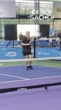 Nhìn Trung Quân dễ thương ai dám nghĩ chơi pickleball "quần quật" như thế!