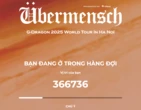 Trình Việt Nam giờ cỡ này: Hơn 500 nghìn lượt tranh mua vé concert G-DRAGON Hà Nội mà website vẫn mượt êm ru!