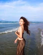 Ái nữ hoa khôi bóng chuyền Kim Huệ xinh quá!