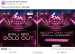 Tình hình bán vé concert Em Xinh ở Mỹ Đình gây lo lắng