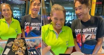 Nhặt được vàng ở bãi rác, cặp vợ chồng mang đi kiểm tra thì sốc nặng