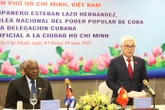 Lời cám ơn xúc động của Chủ tịch Quốc hội Cuba Esteban Lazo Hernandez với đất nước Việt Nam