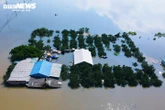 Lũ trên sông Cầu tại Hà Nội và Bắc Ninh đang lên, nguy cơ ngập lụt kéo dài