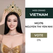 Lần đầu tiên Hoa hậu Việt thi quốc tế mà không ai vote
