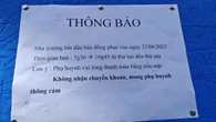 Mua đồng phục cho con, một số trường ở TP HCM không nhận chuyển khoản
