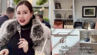 Diễn viên Trương Phương đăng clip khoe bộ sưu tập túi xách hàng hiệu đắt đỏ gây lóa mắt