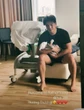 Giật mình với hình ảnh của chồng Ngô Thanh Vân sau khi nhập hội bố bỉm