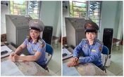 Thanh niên chạy xe tông gãy gác chắn, mắc kẹt trên đường: Sự nhanh trí của 2 nữ nhân viên khiến tất cả nể