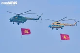 Vị trí 'vàng' ngắm trọn khoảnh khắc trực thăng kéo cờ bay trên bầu trời Hà Nội