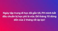 Có lòng nhắc chuyện tiền học đầu năm, bà mẹ TP.HCM bỗng dưng bị "ném đá": Làm người tốt khó thật!