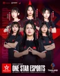 One Star Esports ghi tên vào lịch sử, trở thành đại diện Liên Quân Mobile nữ tại đấu trường SEA Games 33