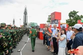 Hot nhất tại Trung tâm Triển lãm quốc gia hôm nay: Quân nhân Nga, Lào, Campuchia bất ngờ xuất hiện trong sự chào đón của người dân