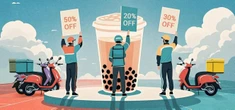 Đua nhau bán bữa ăn miễn phí, 3 nền tảng giao hàng ‘tuyệt vọng’ chịu lỗ để giữ khách, áp lực giảm phát bao trùm nền kinh tế số 1 Châu Á