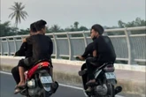 Đi xe máy không đội mũ bảo hiểm, nhóm thiếu niên bị phạt 41,5 triệu